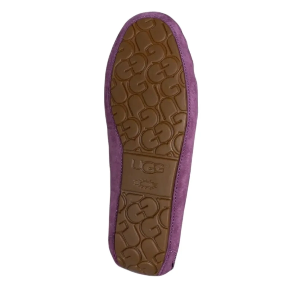 UGG DAKOTA MYSTIC PURPLE SUEDE SLIPPERS FUCHSIA SZ 3